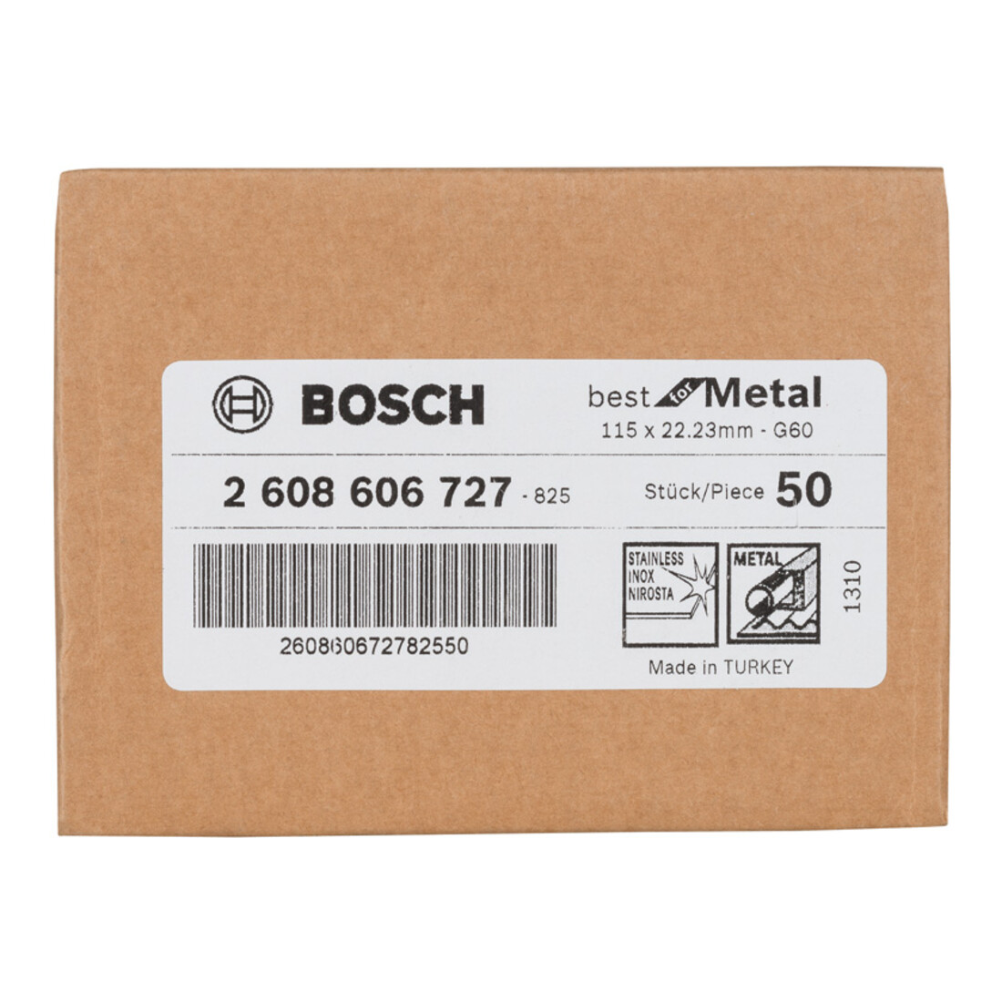 Bosch Fiberschleifscheibe R574 Best for Metal Zirkonkorund