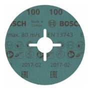 Bosch Fiberschleifscheibe R780, Best for Metal and Inox für Winkelschleifer-2
