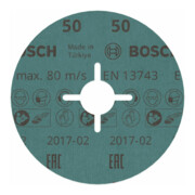 Bosch Fiberschleifscheibe R780, Best for Metal and Inox für Winkelschleifer-2