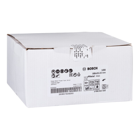 Bosch Fiberschleifscheibe R780, Best for Metal and Inox für Winkelschleifer