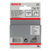 Bosch fijndraads klem type 53, roestvrijstaal