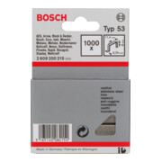 Bosch fijndraads klem type 53, roestvrijstaal