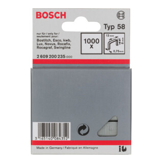 Bosch fijndraadsklem type 58