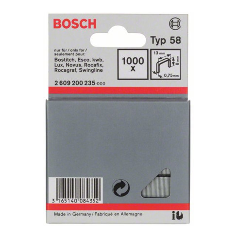 Bosch fijndraadsklem type 58