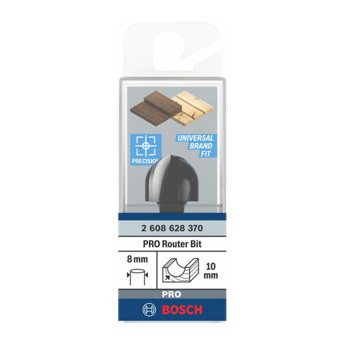 Bosch fileersnijder 8 mm R1 10 mm D 20 mm L 12,4 mm G 46 mm