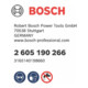Bosch Filterdeckel Micro Deckel zu Staubbox HW3 komplett Breite x Länge: 97 x 260 mm-4
