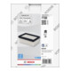 Bosch Filtre E10 plié plat pour aspirateur-3