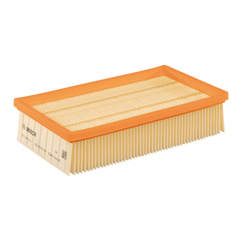 Bosch Filtro plissettato piatto in cellulosa 6150 cm², 240 x 140 x 56 mm
