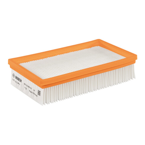 Bosch Filtro plissettato piatto in poliestere quadrato 6150 cm², 240 x 140 x 56 mm
