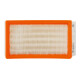 Bosch Filtro plissettato piatto in politetrafluoroetilene quadrato 6150cm², 240x140x56mm-1