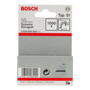 Bosch Flachdrahtklammer Typ 51