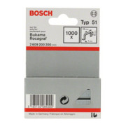 Bosch Flachdrahtklammer Typ 51
