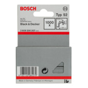Bosch Flachdrahtklammer Typ 52, 12,3 x 1,25 x 12 mm