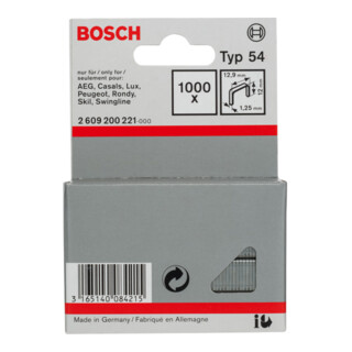 Bosch Flachdrahtklammer Typ 54