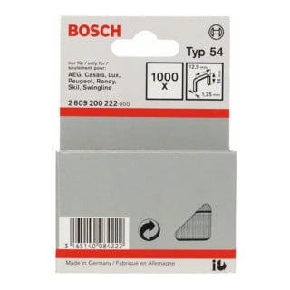 Bosch Flachdrahtklammer Typ 54, 12,9 x 1,25 x 14 mm