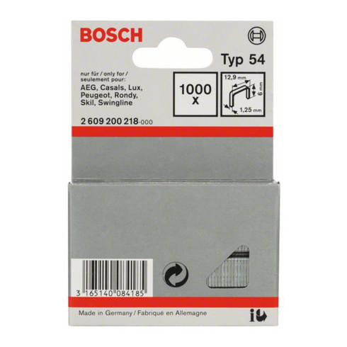 Bosch Flachdrahtklammer Typ 54