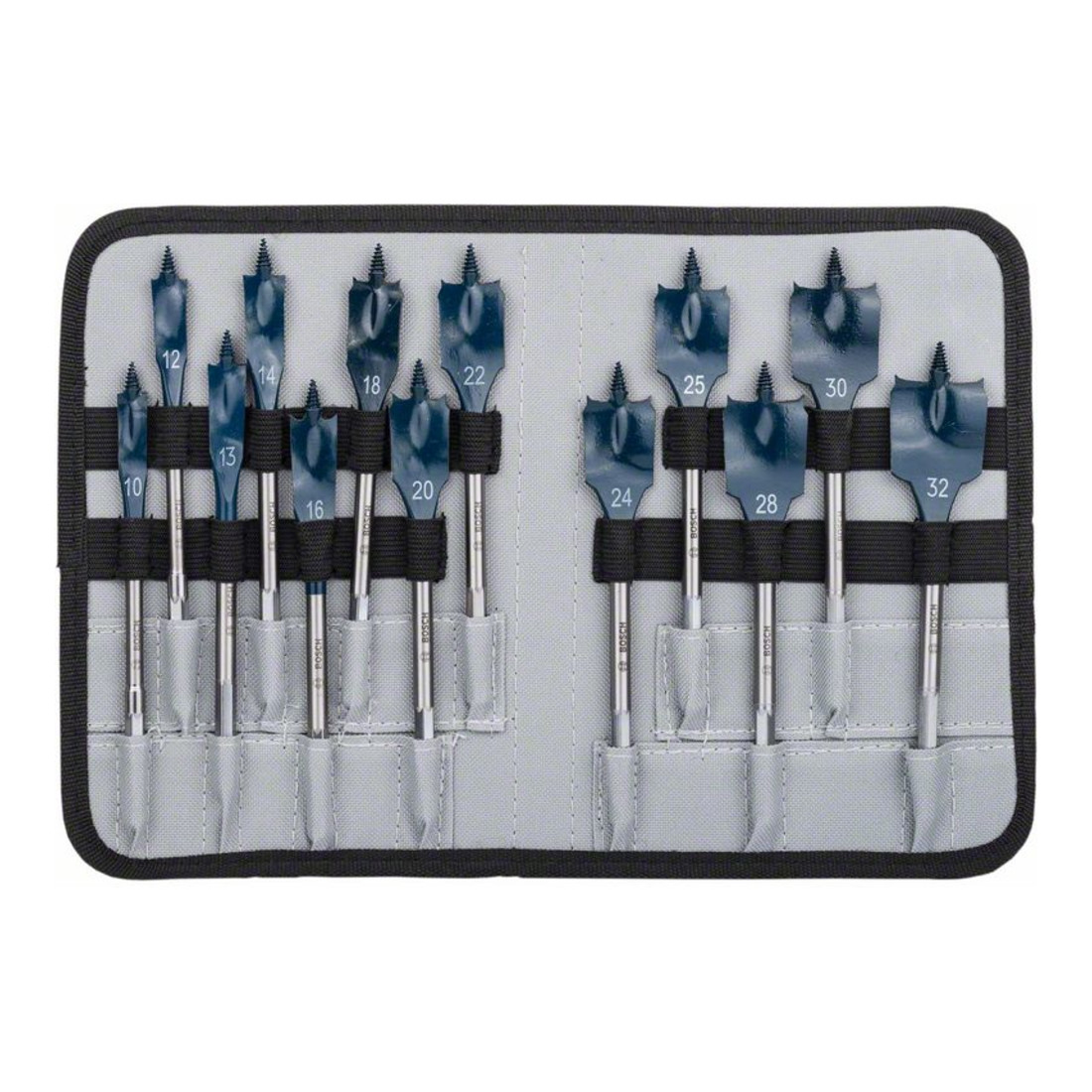 Bosch Flachfräsbohrer-Set Self Cut Speed 13-teilig 10 - 32 mm