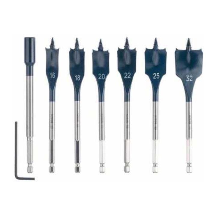 Bosch Flachfräsbohrer-Set Self Cut Speed, 16 - 32 mm