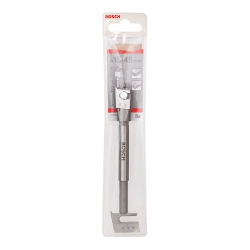Bosch Flachfräsbohrer verstellbar Sechskant 15 - 45 mm 25 - 45 mm 120 mm
