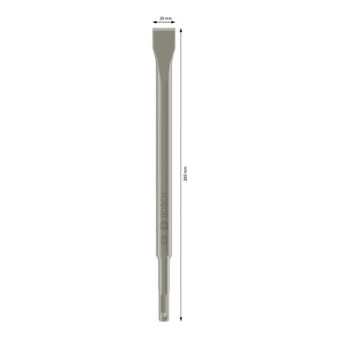 Bosch Flachmeißel mit SDS plus-Aufnahme 250 x 20 mm