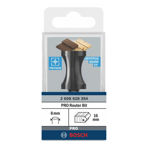 Bosch Flachstabfräser 8 mm 18,3 mm 20,6 mm 32 mm 63,5 mm