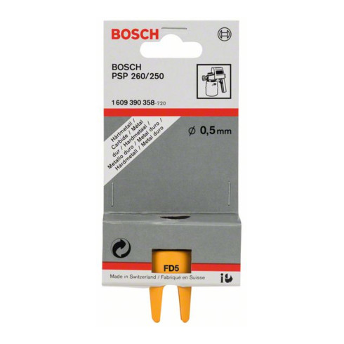 Bosch Flachstrahldüse für Bosch-Spritzpistole PSP 260 0,5 mm