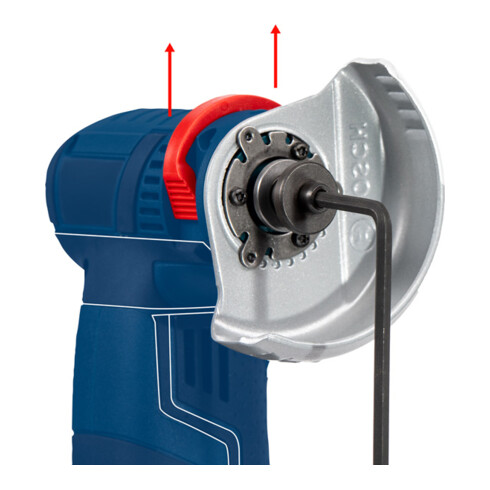 Bosch Flangia di montaggio per filettatura M 10