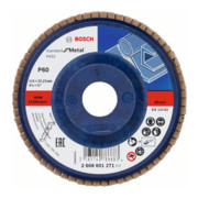 Disque à rabat Bosch X431 Norme pour le métal, support en plastique