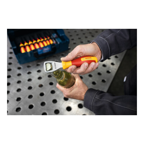 Bosch Flaschenöffner gelb/rot