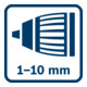 Bosch FlexiClick-Aufsatz GFA 12-B 10 mm-Auto-Lock-Bohrfutter-5