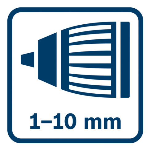 Bosch FlexiClick-opzetstuk GFA 12-B 10 mm Auto-Lock boorhouder