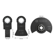 Bosch Fliesen Blattset, 3-tlg.-4