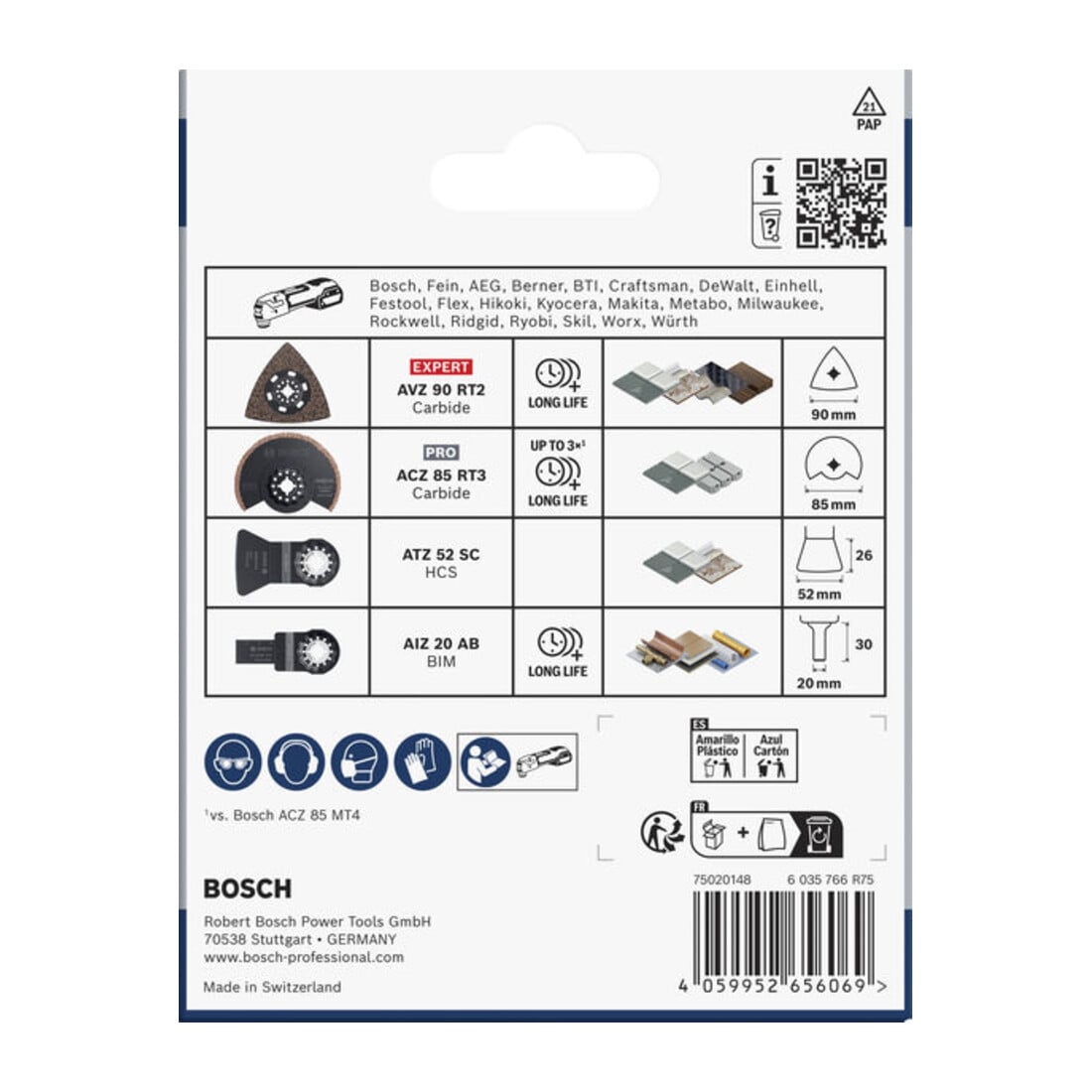 Bosch Fliesen-Set, 4-tlg.