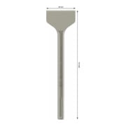 Bosch Fliesenmeißel mit SDS max-Aufnahme 300 x 80 mm-4