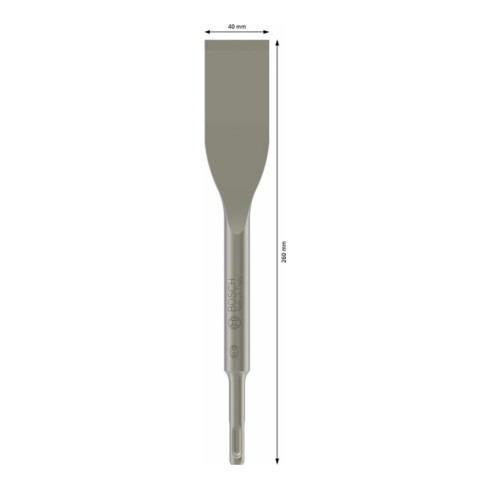 Bosch Fliesenmeißel mit SDS plus-Aufnahme, 260 x 40 mm