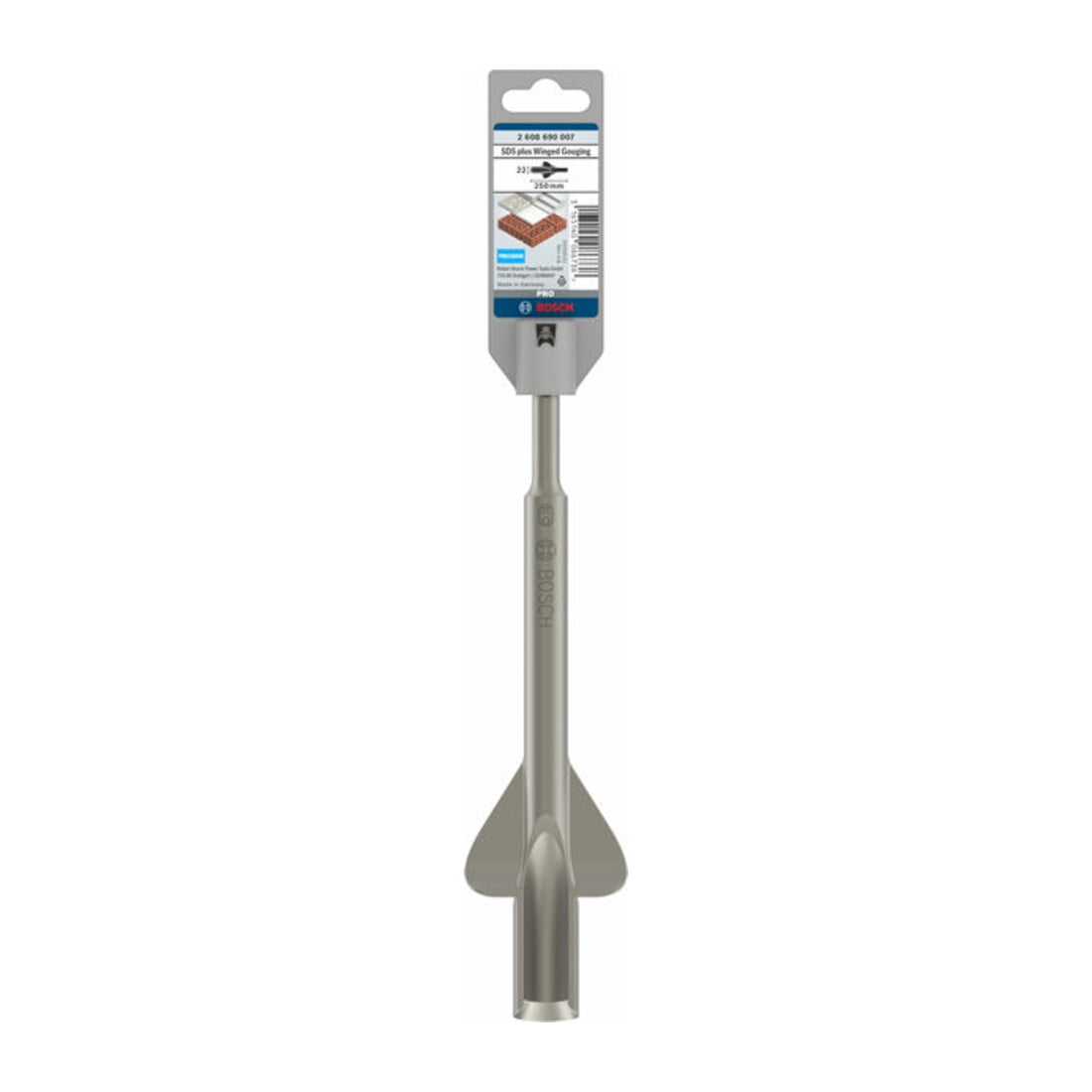 Bosch Flügel-/Kanalmeißel SDS plus, 250 x 22 mm