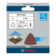 Bosch Foglio abrasivo F460 BfWP, 93mm-2