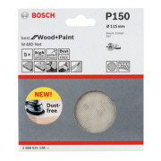 Bosch Foglio abrasivo M480 Ø115-4