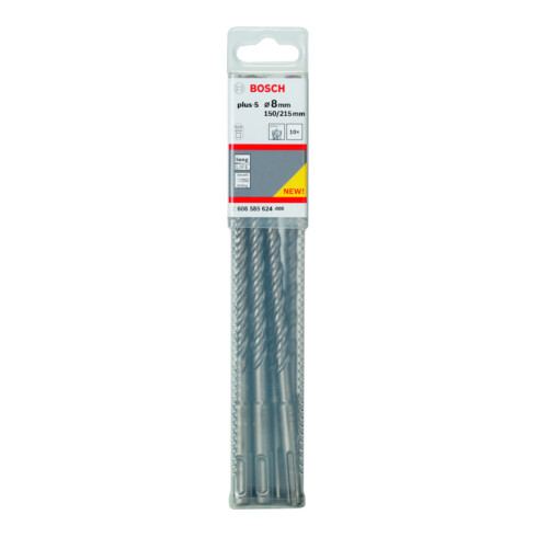 Bosch Foret à percussion 8x150x215mm lot de 10 SDS plus-5