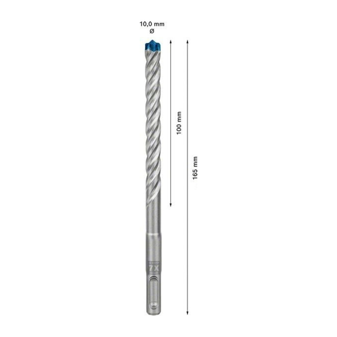 Bosch Foret à percussion EXPERT 10x100x165mm VE de 30 pièces SDS plus-7X