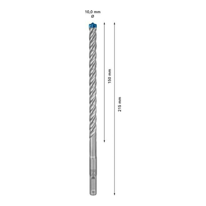 Bosch Foret à percussion EXPERT 10x150x215mm VE de 10 pièces SDS plus-7X
