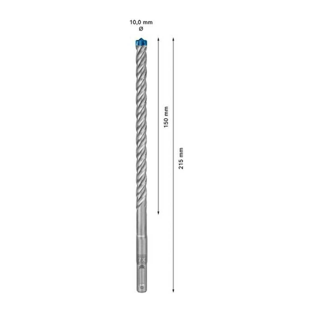 Bosch Foret à percussion EXPERT 10x150x215mm VE de 10 pièces SDS plus-7X