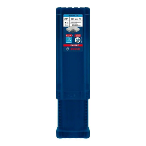 Bosch Foret à percussion EXPERT 10x200x265mm VE de 30 pièces SDS plus-7X