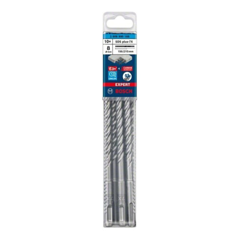 Bosch Foret à percussion EXPERT 8x150x215mm VE de 10 pièces SDS plus-7X