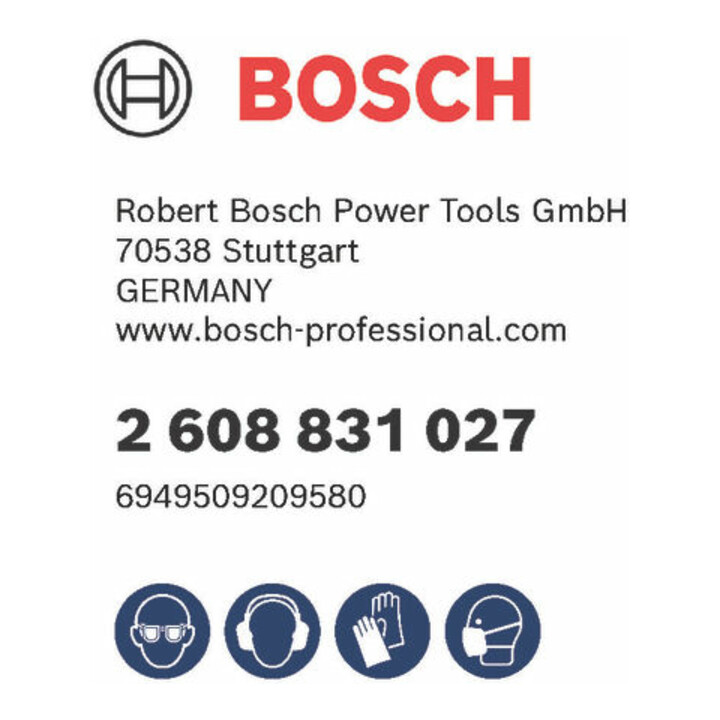 Bosch Foret à percussion plus-3, 10x200x260mm