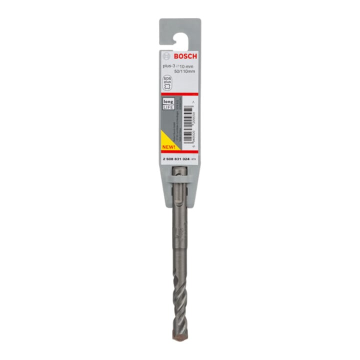 Bosch Foret à percussion plus-3, 10x50x110mm