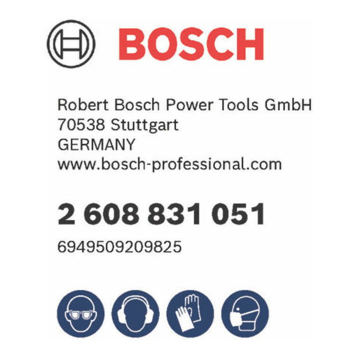 Bosch Foret à percussion plus-3, 18x400x450mm