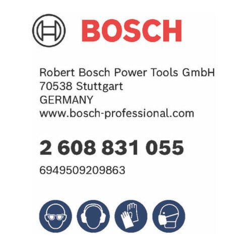 Bosch Foret à percussion plus-3, 20x400x450mm