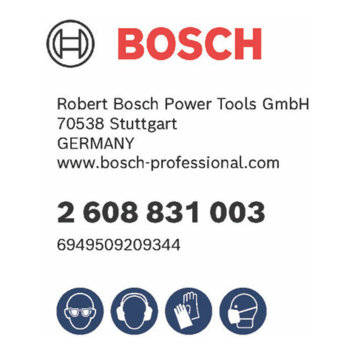Bosch Foret à percussion plus-3, 5x100x160mm