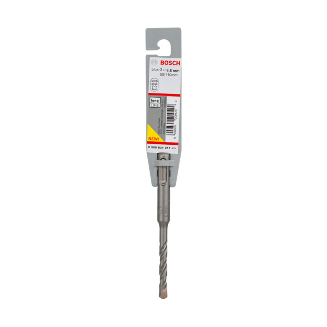 Bosch Foret à percussion plus-3, 6,5x50x110mm
